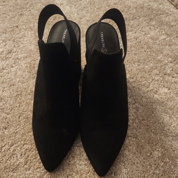 Treasure & Bond Black Slingback Mules - Picture 2 of 3